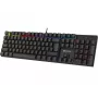Sandberg Mechanical Gamer Keyboard Vokiška mechaninė klaviatūra, pilno dydžio, laidinė USB, QWERTZ, RGB LED