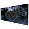 Klaviatūra Sandberg IronStorm Keyboard BE (AZERTY belgų, vielinė, membraninė, 104 klavišai, RGB LED)