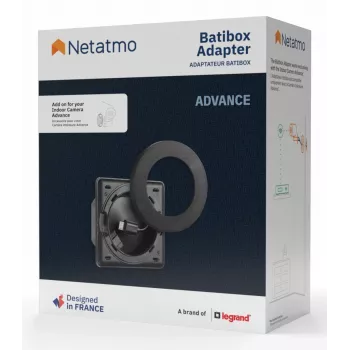 Netatmo NPC-BAT-B adapterinis žiedas juodas