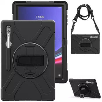 Korpusas planšetei eSTUFF ES681859-BULK Samsung Tab S9 Ultra 37,1 cm 2 stovo režimai