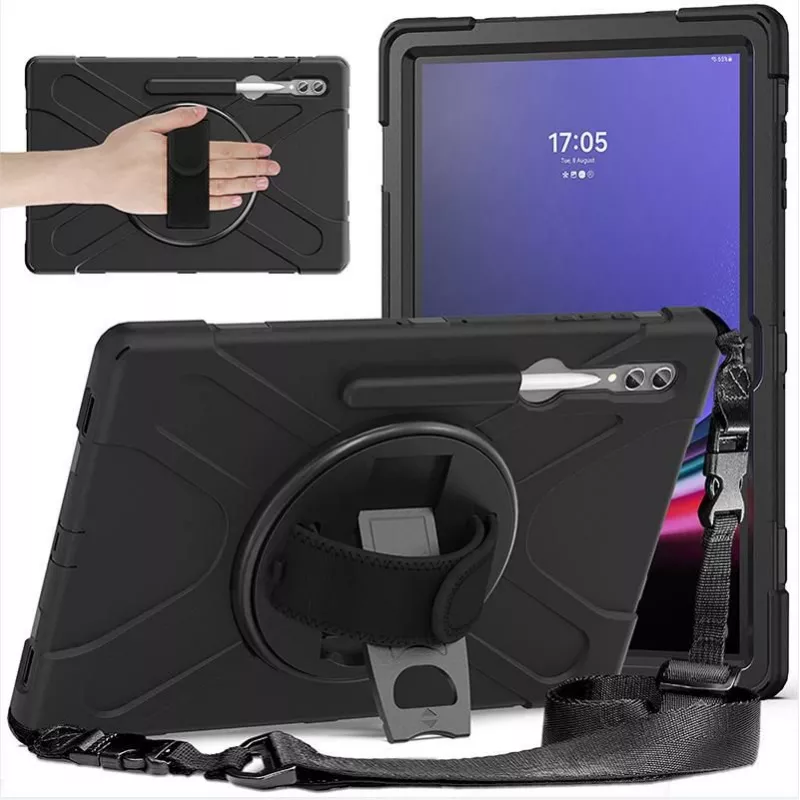 Korpusas planšetei eSTUFF ES681859-BULK Samsung Tab S9 Ultra 37,1 cm 2 stovo režimai