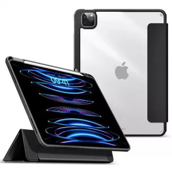 Folio dėklas eSTUFF ES68202301-BULK, iPad Pro 12.9 colio, 2 stovo režimai, juodas