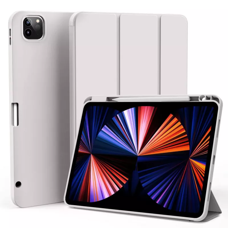 eSTUFF ES68201306-BULK planšetinio kompiuterio dėklas 32,8 cm (12,9 colio) Folio pilkas