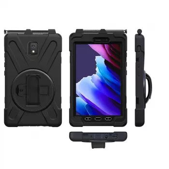 eSTUFF AUSTIN Defender dėklas Samsung Galaxy Tab Active3 – juodas