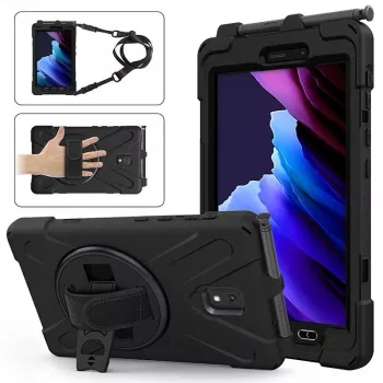 eSTUFF AUSTIN Defender dėklas Samsung Galaxy Tab Active3 – juodas