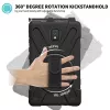 eSTUFF AUSTIN Defender dėklas Samsung Galaxy Tab Active3 – juodas