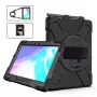 eSTUFF CHICAGO viso korpuso apsauginis dėklas Samsung Galaxy Tab Active Pro / Active 4 Pro – juodas