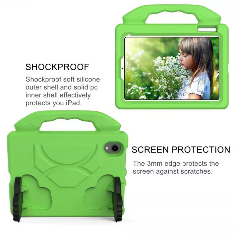 Dangtelis eSTUFF ES682309-BULK, skirtas Apple iPad mini 2021, žalias