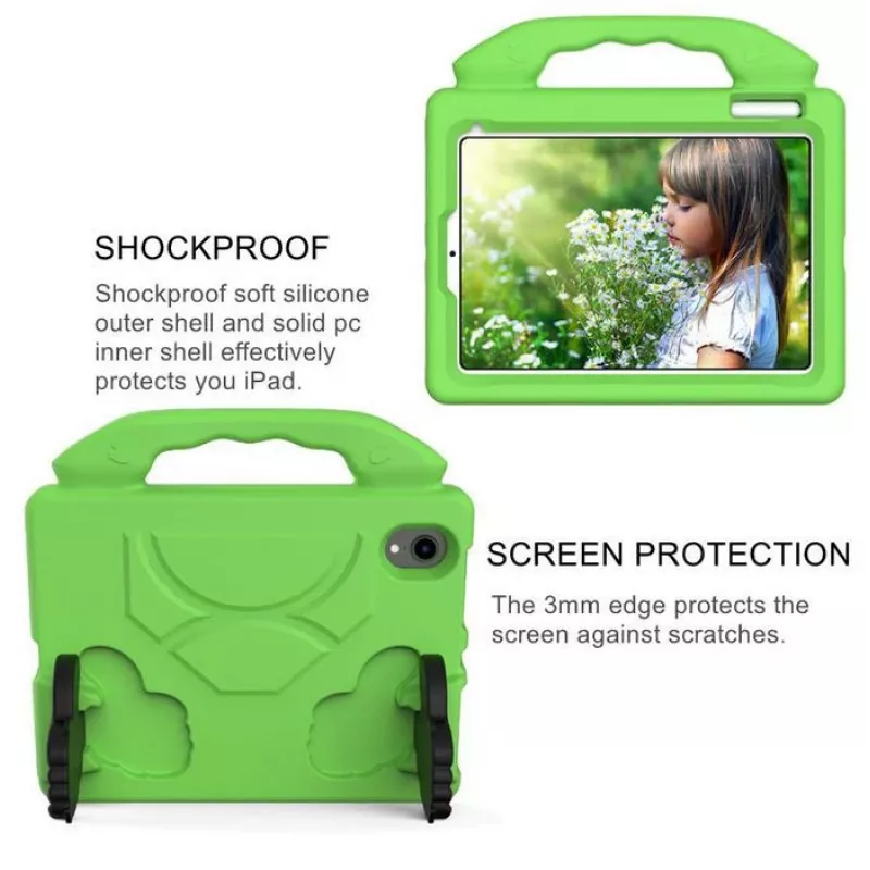 Dangtelis eSTUFF ES682309-BULK, skirtas Apple iPad mini 2021, žalias