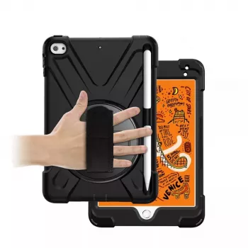 eSTUFF AUSTIN Defender Case iPad Mini 5/4 juoda