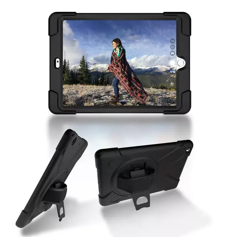 Korpusas eSTUFF AUSTIN Defender iPad Air 9.7 juodas