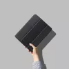 eSTUFF SEATTLE dėklas iPad 9.7 2018/2017 - rožinė PU oda