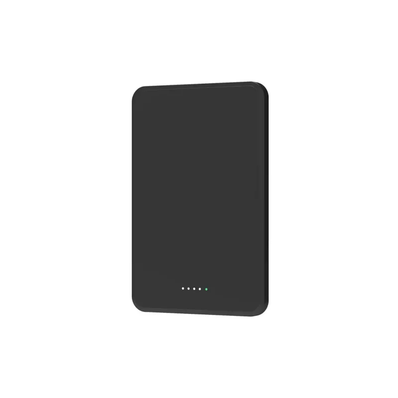 eSTUFF ES641100 nešiojamas įkroviklis 5000 mAh belaidis įkrovimas Juoda