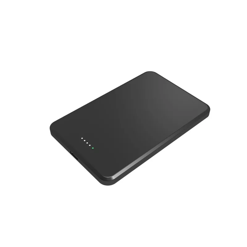 eSTUFF ES641100 nešiojamas įkroviklis 5000 mAh belaidis įkrovimas Juoda