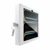 Sieninis užrakinamas dėklas iPad Pro 11 col. – Maclocks Compulocks Apex, skirtas M4 ir M5, baltas, su 2 raktais