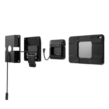 Compulocks iPad 10,9 colio 10-osios kartos PowerMove Black laikiklis su siena tvirtinamu kronšteinu, maksimalus ekrano dydis 27,7 cm