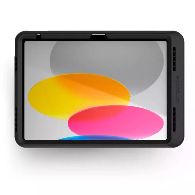 Compulocks iPad 10,9 colio 10-osios kartos PowerMove Black laikiklis su siena tvirtinamu kronšteinu, maksimalus ekrano dydis 27,7 cm