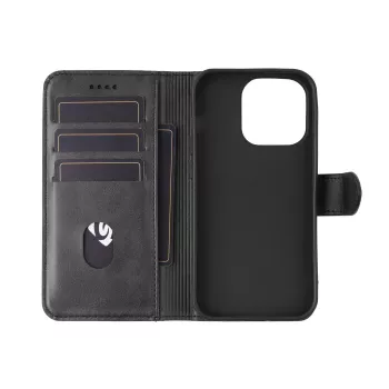eSTUFF ES67110003-BULK dėklas piniginei juodas, skirtas iPhone 13