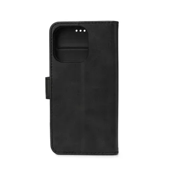 eSTUFF ES67110006-BULK dėklas su pinigine iPhone 14 Pro, juodas