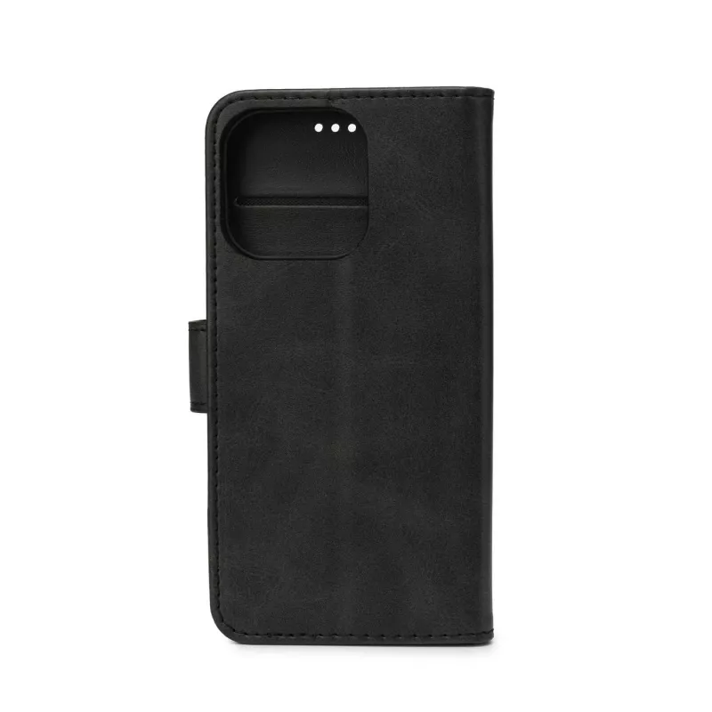 eSTUFF ES67110006-BULK dėklas su pinigine iPhone 14 Pro, juodas