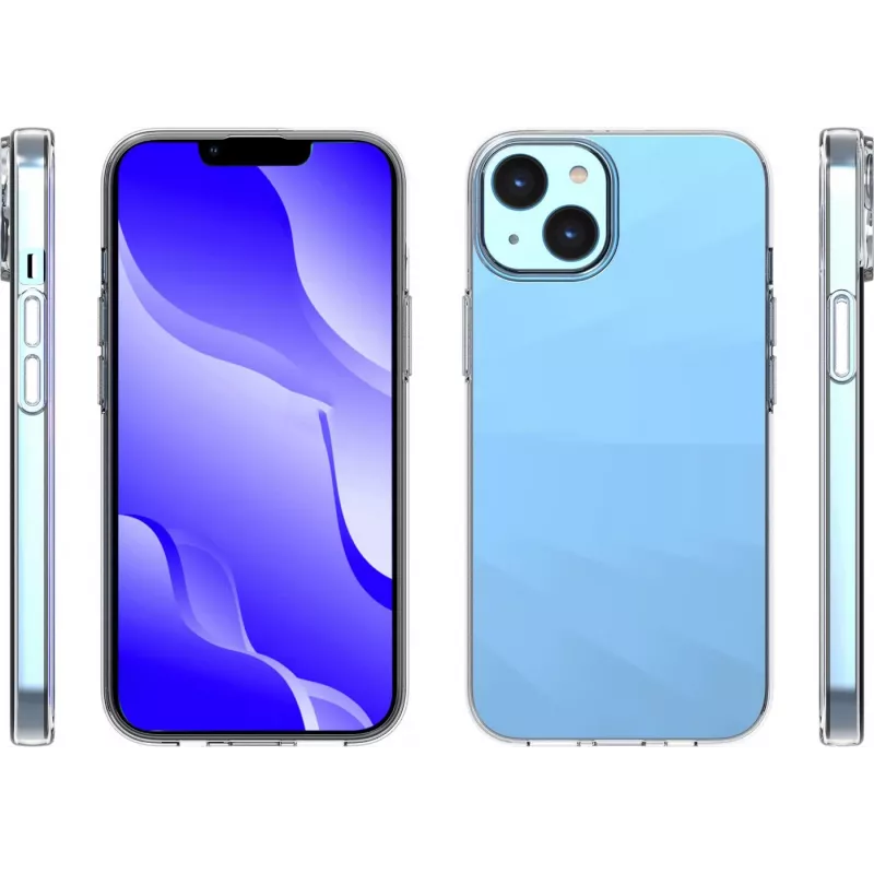 eSTUFF ES67100021-BULK INFINITE VIENNA permatas mobiliesiems telefonams 15,5 cm (6,1 colio) dangtelis skaidrus