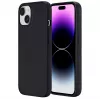 eSTUFF Infinite Vienna ES67101025-BULK galinis dangtelis mobiliajam telefonui Apple iPhone 15, suderinamas su MagSafe, TPU, juodas