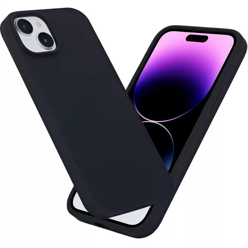 eSTUFF ES67150026 dėklas iPhone 15 Plus, juodas, 17 cm (6,7″)