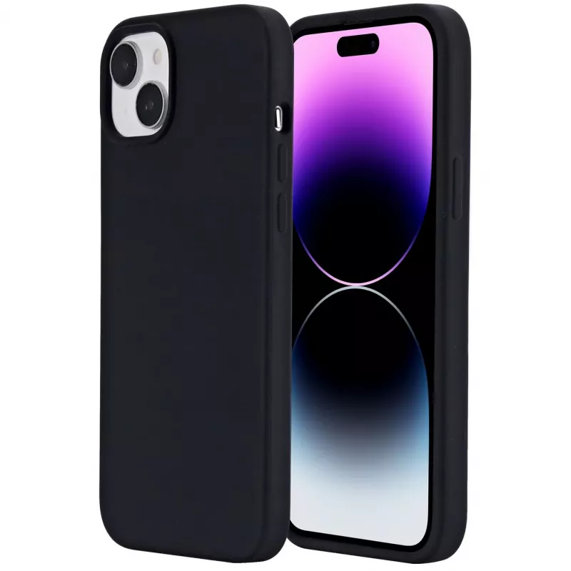 eSTUFF ES67150026 dėklas iPhone 15 Plus, juodas, 17 cm (6,7″)