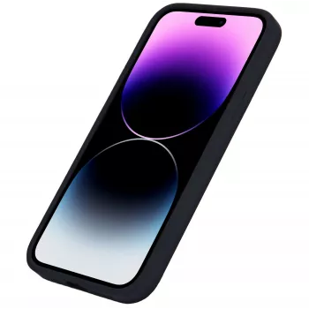 eSTUFF INFINITE ROME dėklas iPhone 15 Plus, 6,7 inch (17 cm), juodas