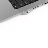Compulocks Ledge Lock adapteris, skirtas MacBook Pro 14 col. M1 M2 M3, sidabrinis