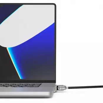 Compulocks Ledge Lock Adapter, MacBook Pro 16 inch M1 M2 M3, sidabrinis
