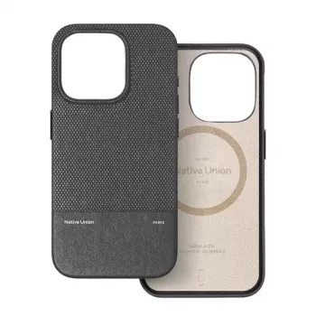 Dėklas Native Union (Re)Classic Case, iPhone 16 Pro, juodas