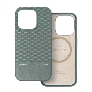Native Union (Re)Classic Case dėklas, skirtas iPhone 16 Pro, žalias