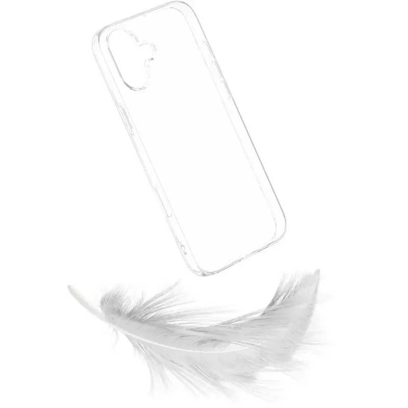 eSTUFF ES67100051 apsauginis dėklas iPhone 16 Plus 6,7 colių permatomas