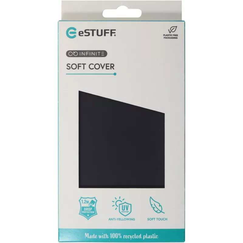 Dangtelis eSTUFF ES67101, iPhone 16 Pro 6,3 colio, juodas
