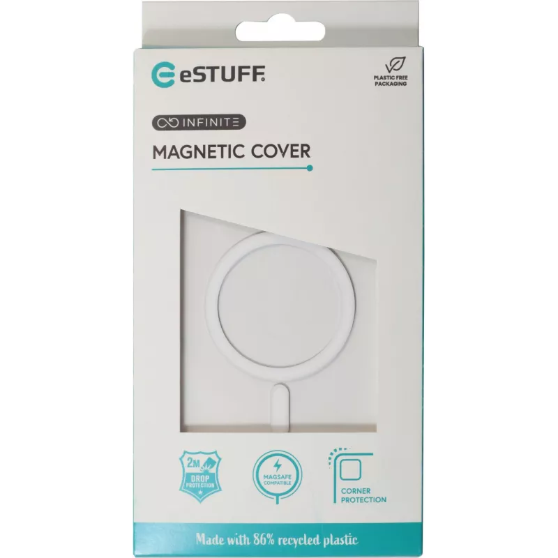 eSTUFF ES67141051 dėklas mobiliesiems telefonams 17 cm (6,7 colio) permatomas