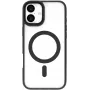 eSTUFF ES67141100 dėklas mobiliesiems telefonams 15,5 cm (6,1 colio) dangtelis permatomas juodas