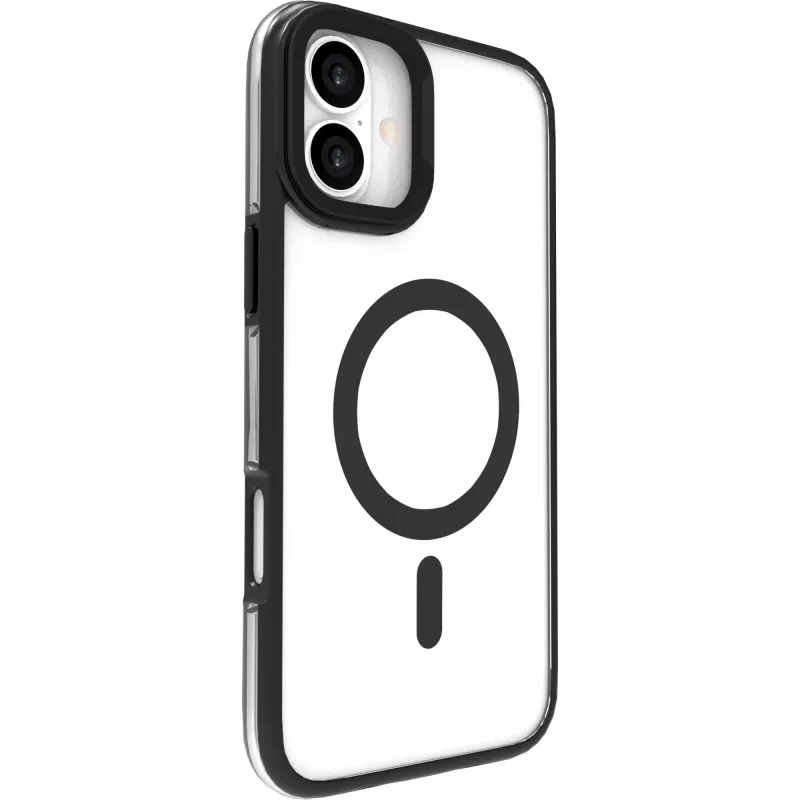 eSTUFF ES67141101 apsauginis dėklas iPhone 16 Plus (17 cm / 6,7 inch) permatomas juodas