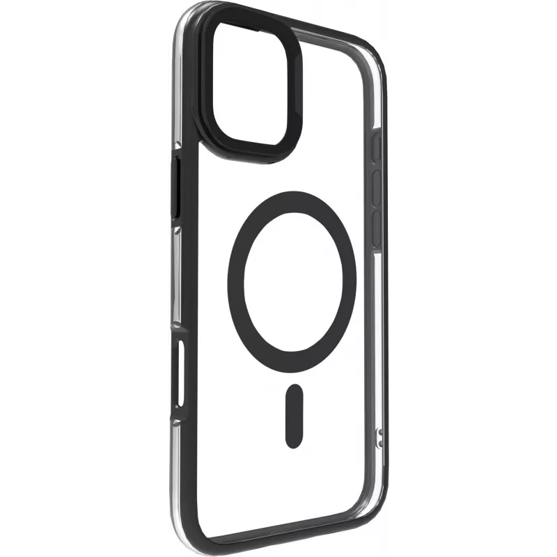eSTUFF ES67141101 apsauginis dėklas iPhone 16 Plus (17 cm / 6,7 inch) permatomas juodas