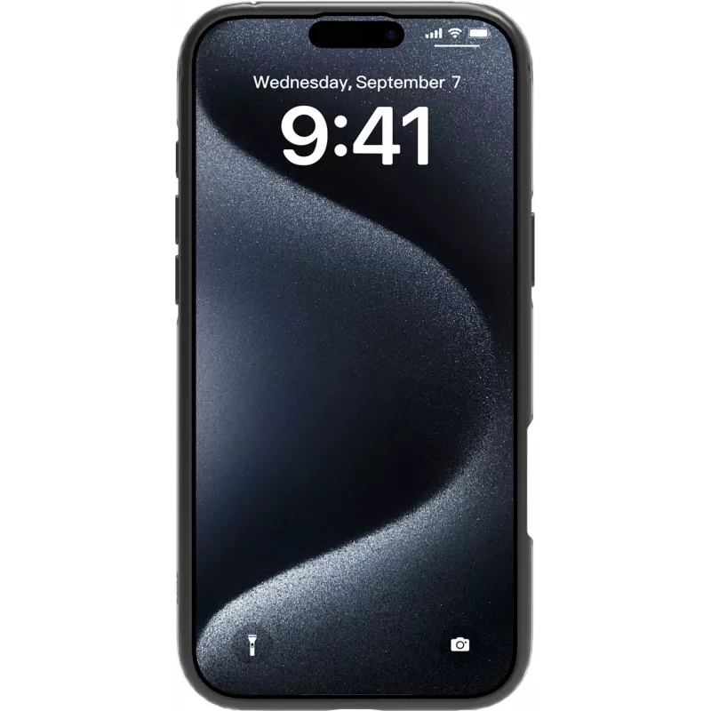 eSTUFF ES67141101 apsauginis dėklas iPhone 16 Plus (17 cm / 6,7 inch) permatomas juodas
