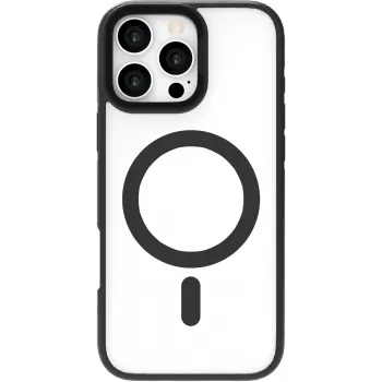 Dangtelis eSTUFF ES67141102 iPhone 16 Pro 6.3 colio permatoma juoda