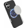 eSTUFF INFINITE VENICE ES67160020 odinis magnetinis dėklas iPhone 16, juodas