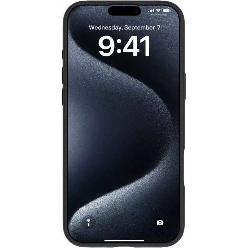 eSTUFF INFINITE VENICE ES67160020 odinis magnetinis dėklas iPhone 16, juodas