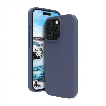 dbramante1928 Monaco - bagsidecover ti, apsauginis dėklas, skirtas Apple iPhone 16 Pro, mėlynas, su MagSafe
