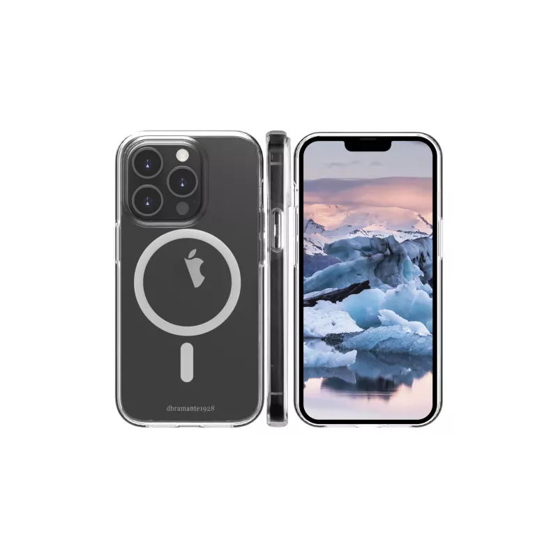 Dėklas dbramante1928 Iceland Pro MagSafe iPhone 14 Pro permatomas