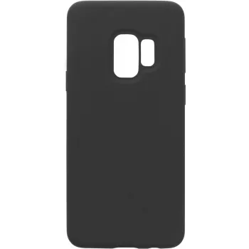 eSTUFF ES673000-BULK dėklas Samsung telefonui, juodas, silikoninis