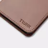 Dėklas-piniginė Trunk TR-WA1254-BRW, odinis, rudas, iPhone 12 mini