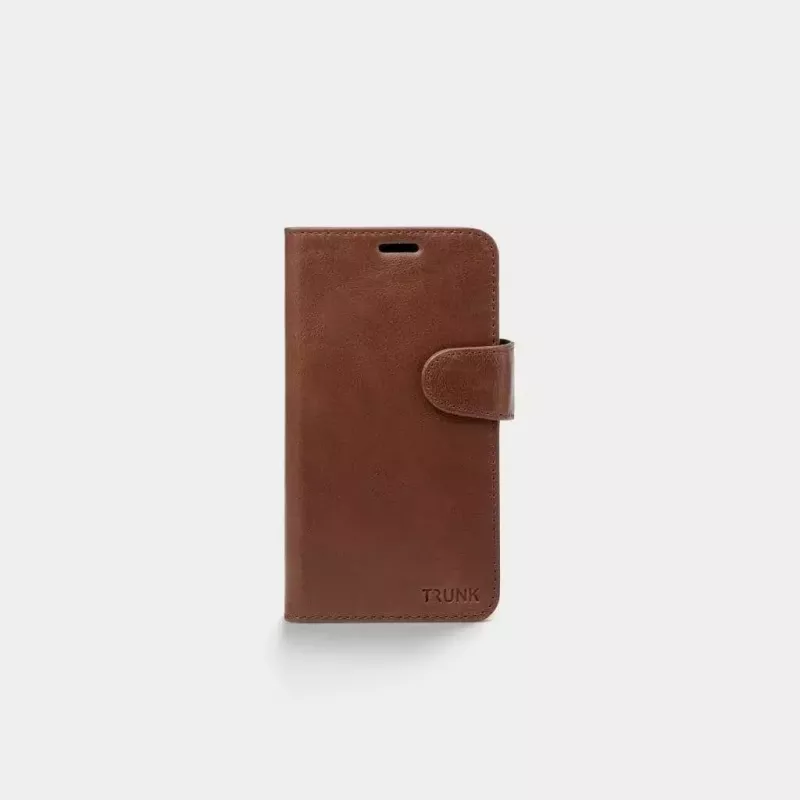 Dėklas su pinigine Trunk TR-WA1267-BRW, odinis, iPhone 12 Pro, 17 cm, ruda