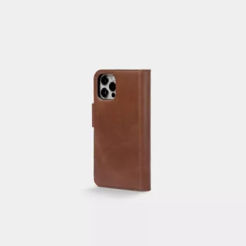 Dėklas su pinigine Trunk TR-WA1267-BRW, odinis, iPhone 12 Pro, 17 cm, ruda
