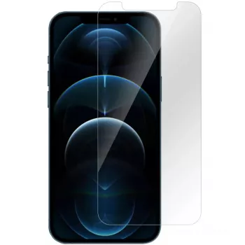 eSTUFF ES501150 Titan Shield® grūdinto stiklo ekrano apsauga Apple iPhone 12 / 12 Pro, skaidri, 1 vnt.